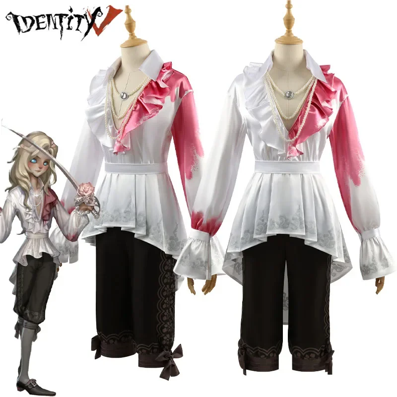 Костюм для косплея Identity V Joseph костюм фотографа рубашка ожерелье Хэллоуин