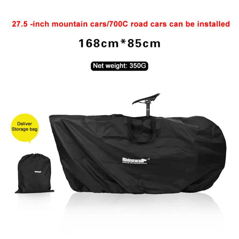 

R Bicycle Carry Bag 26-27.5" Universal Portable Mountain Bike 700C Carrying Storage Pack Waterproof Bike Transport Loading Bag