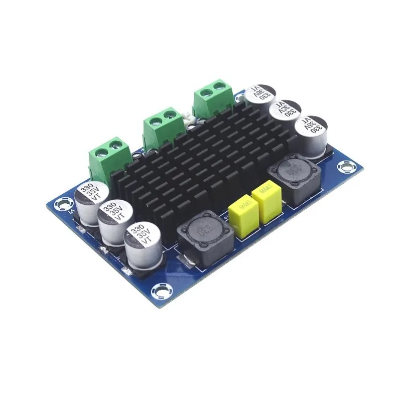 Фото Плата цифрового усилителя мощности XH-M542 Mono 100W TPA3116D2, 12-26В №1