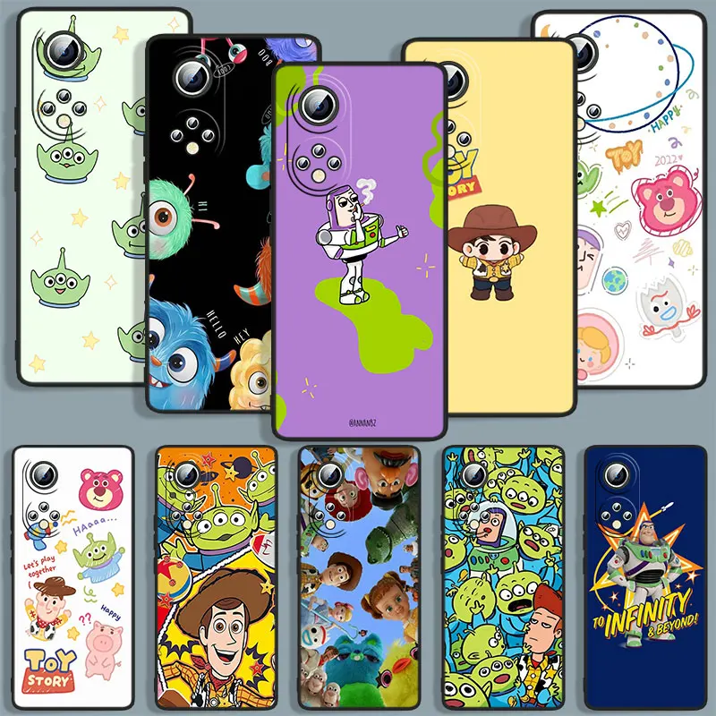 

Disney Fun Toy Story Phone Case For Huawei Honor 7A 7C 7S 8 8A 8C 8X 9 9A 9C 9X 9S Pro Prime MAX Lite Black