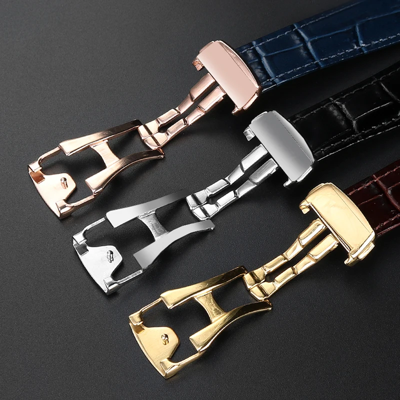 Genuine Leather Watchband For Omega Constellation 131.33 Series Strap 131.13 Blue Notch 25x13mm 25x14mm Business Watch Bracelet