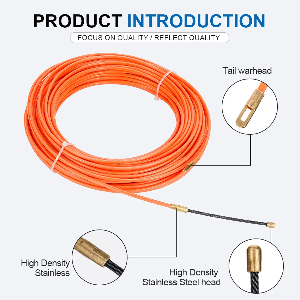 Оранжевый Нейлоновый Зажим Для Кабеля 4 Мм Настенный Инструмент Электрика