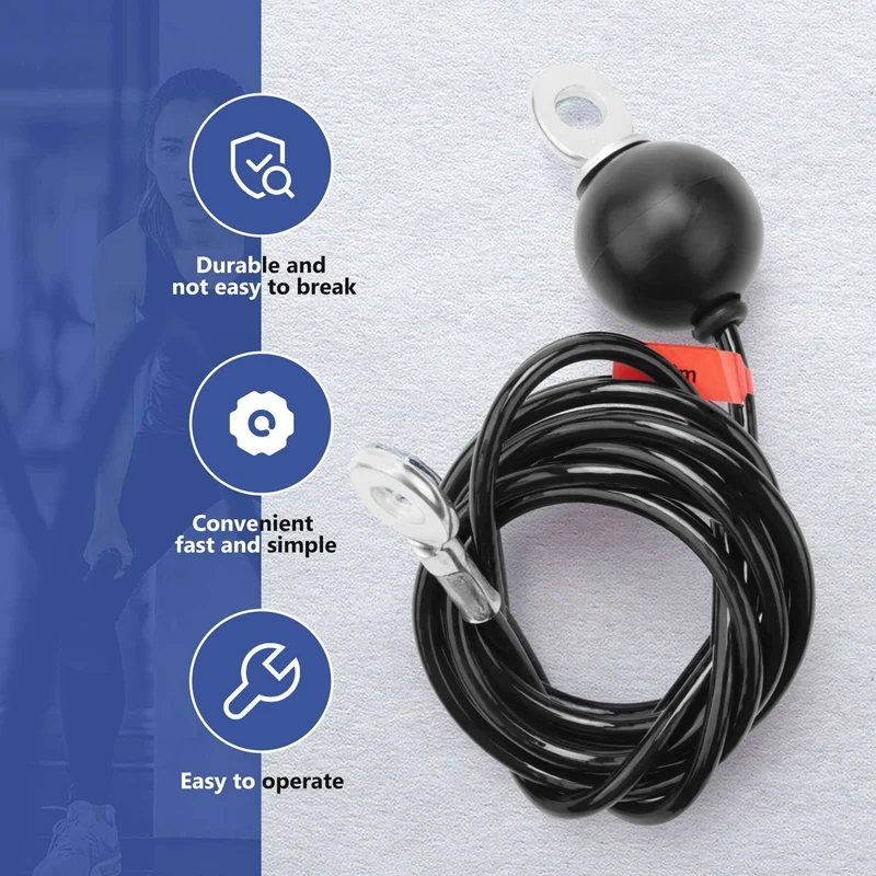 Проволочный Трос для тренажерного зала тяжелая стальная проволока домашнего