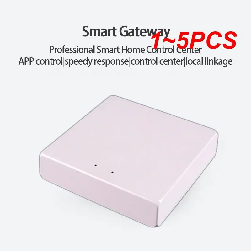 

Концентратор Zigbee Gateway с Alexa Home, 1-5 шт., легкий и простой универсальный хаб для умного дома, устройство Zigbee через Tuya Compact