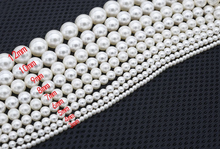 100% Оригинальные кристаллы Swarovski 5810 круглый жемчуг с полным отверстием для