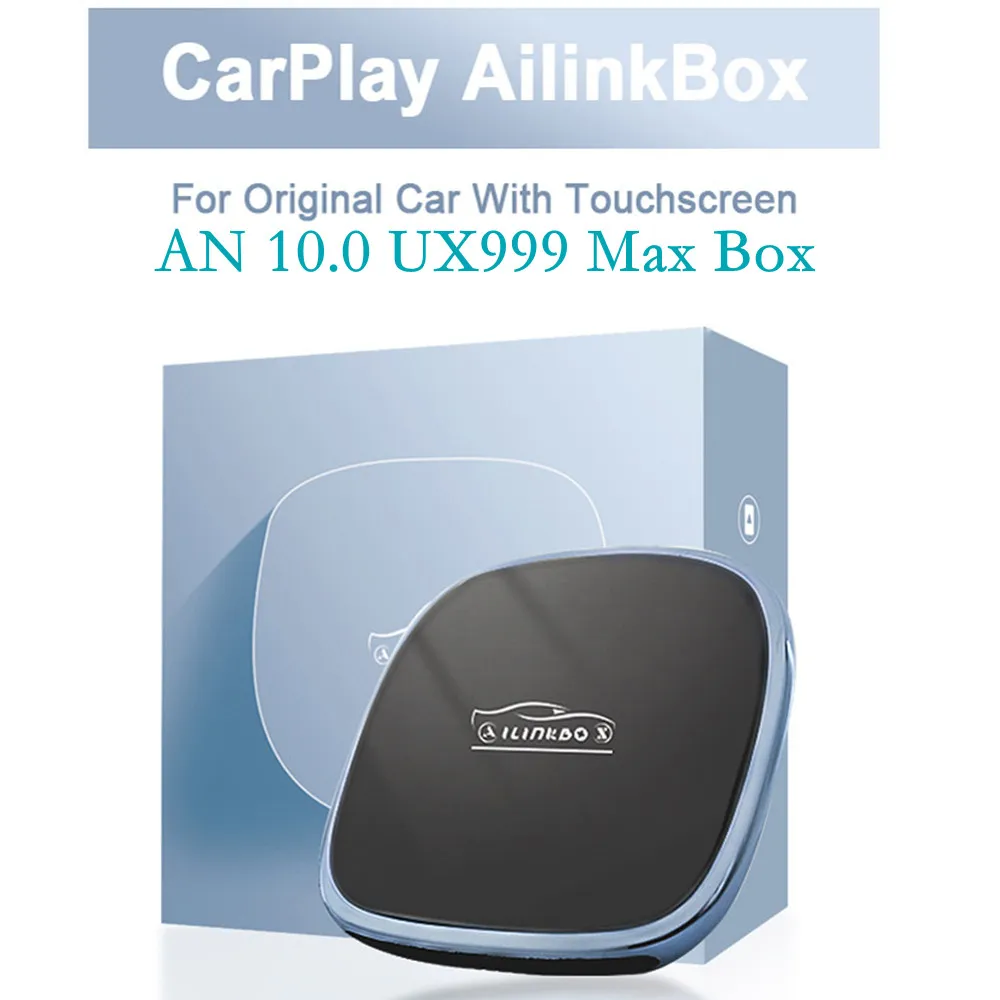 

UX999Max AN10.0 Wireless CarPlay Ai Box AN Auto 4+64G Support Wired To Wireless CarPlay Built-in GPS Antenna. GPS Positioning