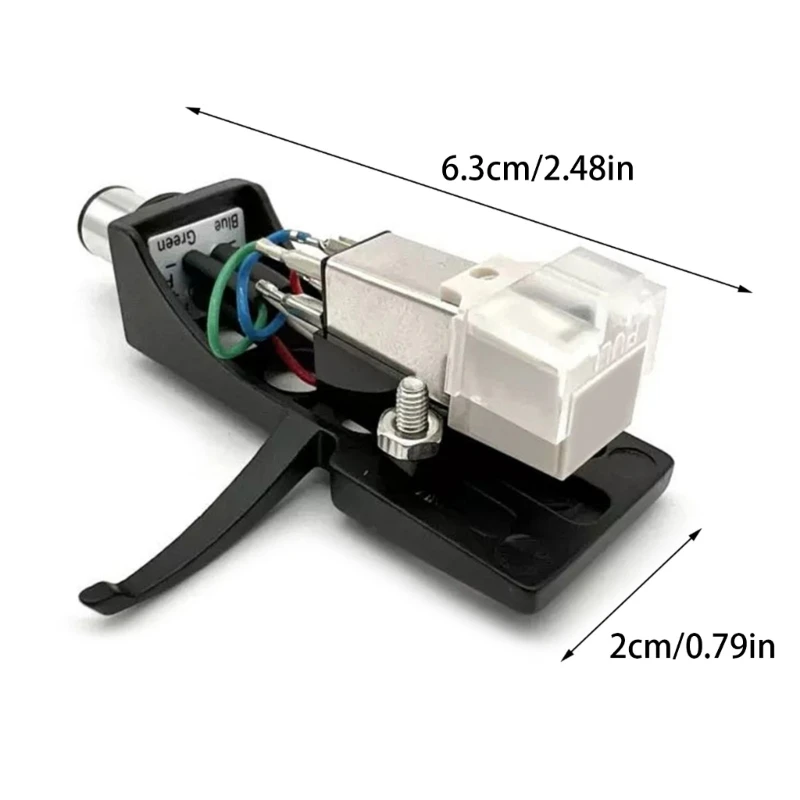 Стилус для проигрывателя пластинок мм игла фонокорректора магнитный картридж с