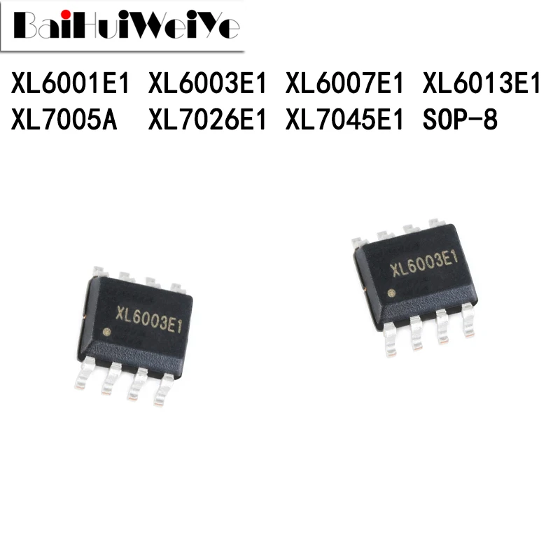 Набор микросхем XL7005A XL7026E1 XL7045E1 XL6001E1 XL6003E1 XL6007E1 XL6013E1 SOP-8, новый оригинальный чипсет хорошего качества, 10 шт.