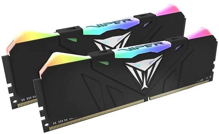 Модуль памяти 16Gb DDR4 4133MHz Patriot Viper RGB (2x8Gb KIT) (PVR416G413C9K) |