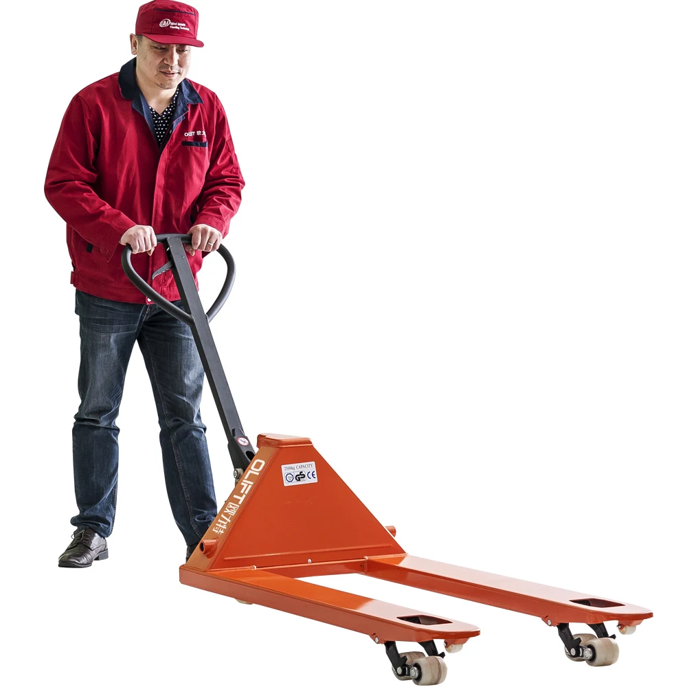 Гидравлический ручной вилочный погрузчик Olift домкрат колесо Nulon Новинка