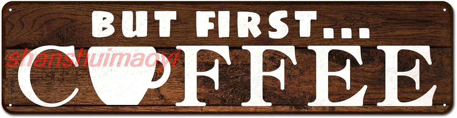 Но первые кофейные знаки винтажный кухонный декор для кофе офисные кофеварки