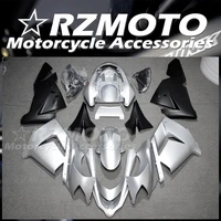 new abs whole motorcycle fairings kit fit for kawasaki ninja zx 10r zx10r 2004 2005 04 05 bodywork set black silver