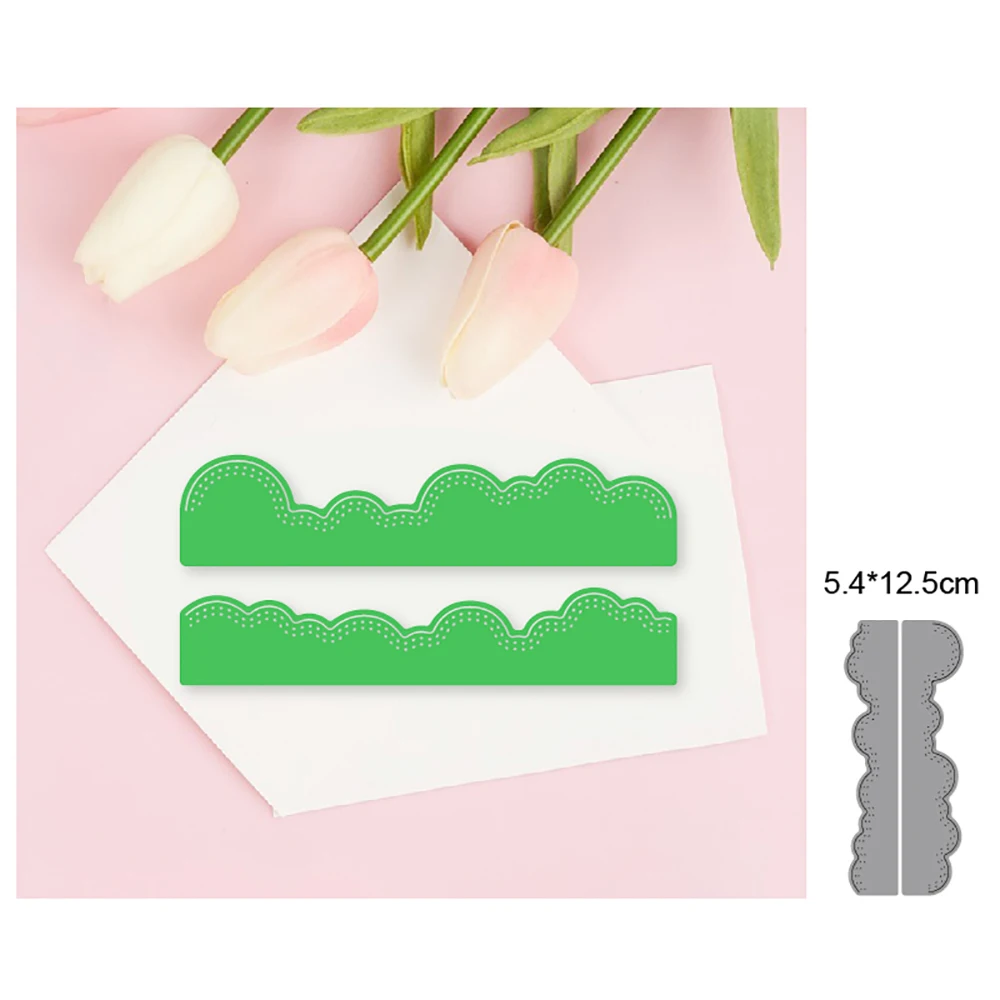 (6 стилей) Цветы Листья 2022 новые металлические высекальные штампы украшение для