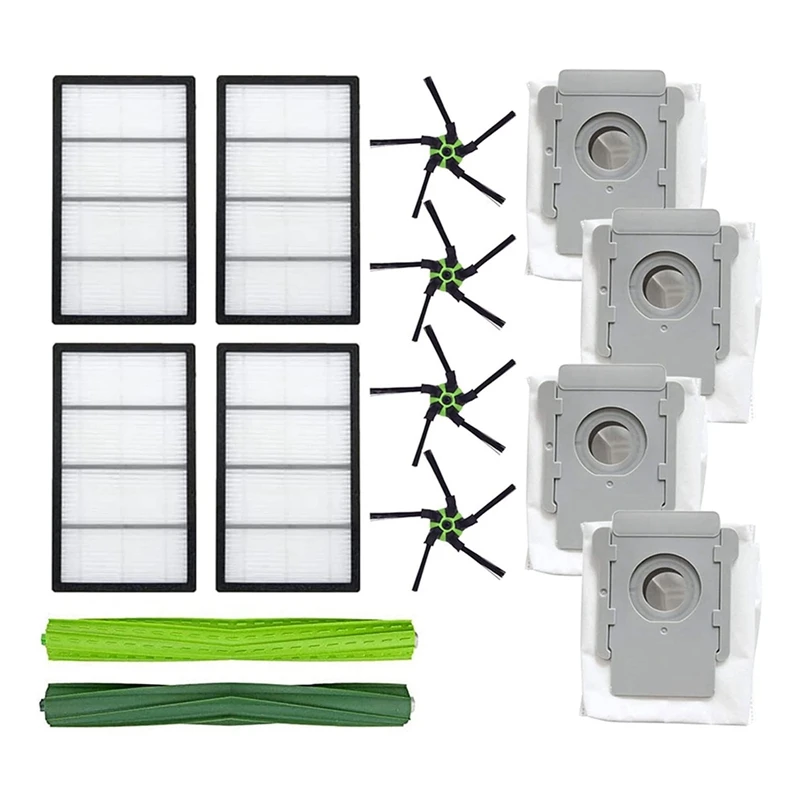 

Запчасти для робота-пылесоса Irobot Roomba S9, основная и боковая щетки, фильтр НЕРА, запасные части