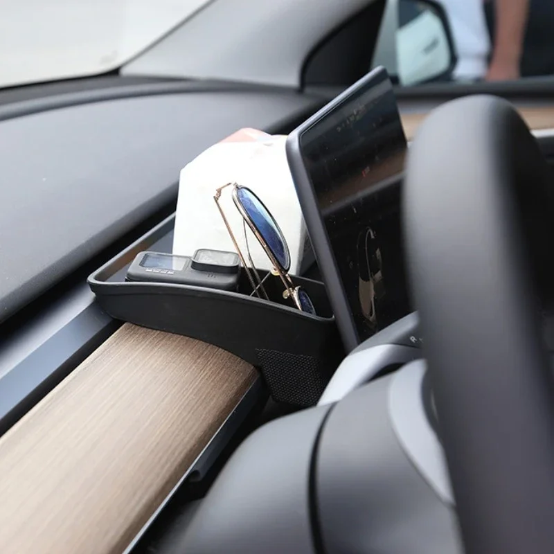 Задний ящик для хранения экрана Tesla Model 3 Y поднос приборной панели коробка