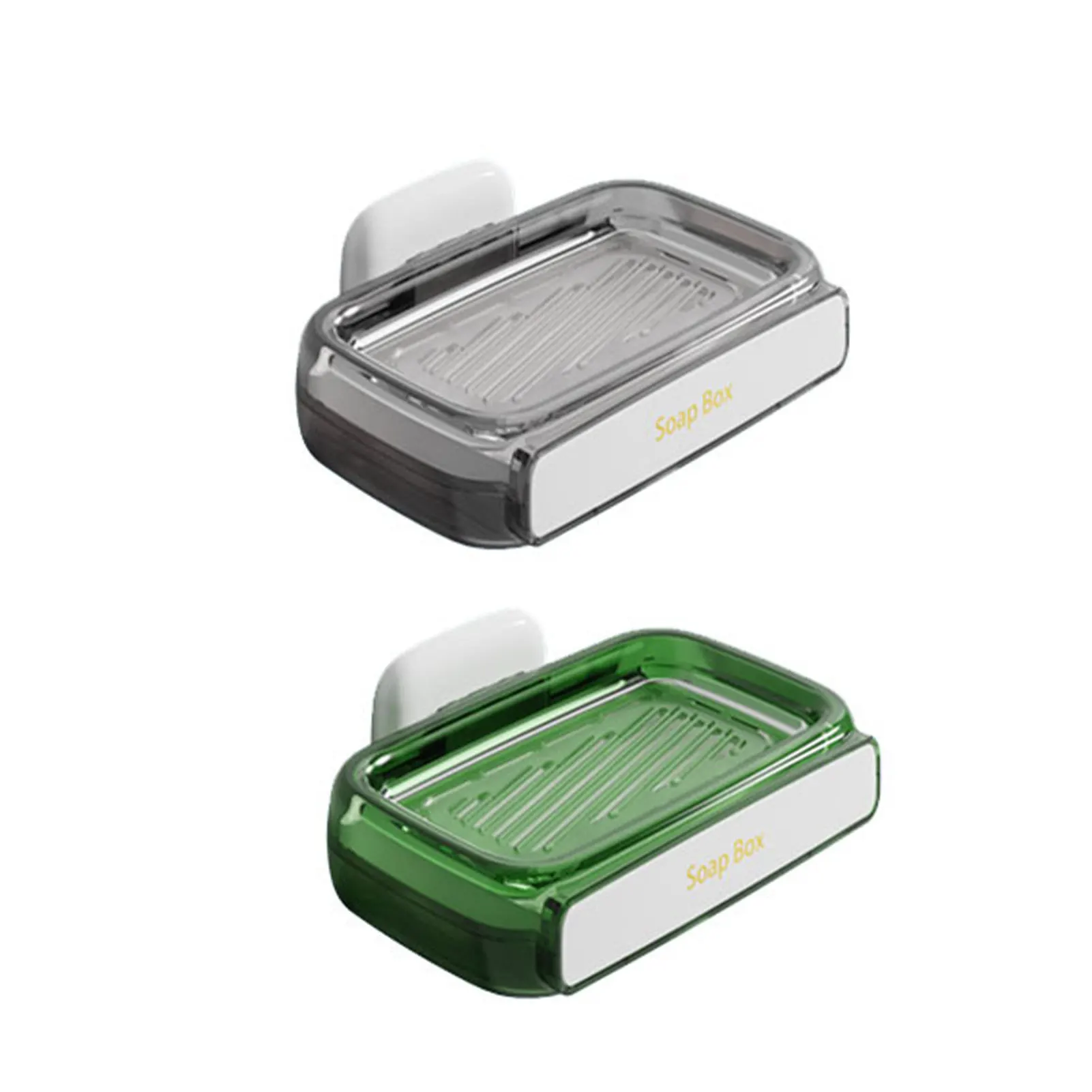 

Настенный Чехол для мыла и душа, 2 уровня, мыльница для ванной комнаты, аксессуары для уборки дома