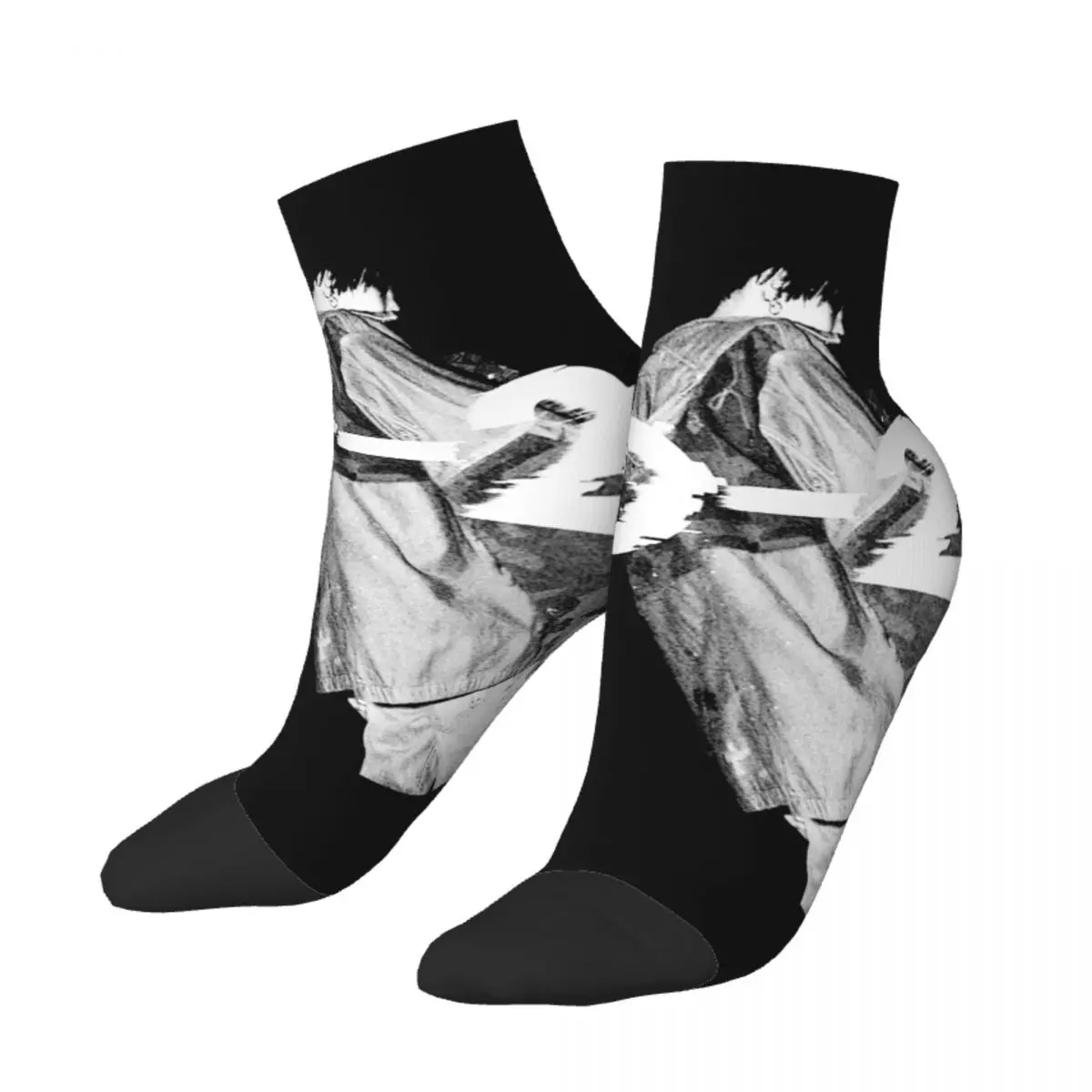 

Винтажные футбольные короткие носки Agust D, корейские Полиэстеровые короткие носки для женщин и мужчин, Нескользящие