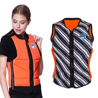 adult life jacket water sports double sided wearable fashion buoyancy vest ladies swimming rafting surfing fishing life jacket