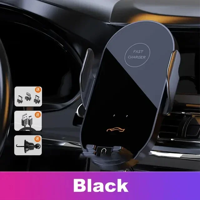 

Беспроводное зарядное устройство, автомобильный держатель для телефона для Genesis g80 g70 gv80 g90, зажим для выпуска воздуха, GPS-подставка, быстрая зарядка, аксессуары 15 Вт