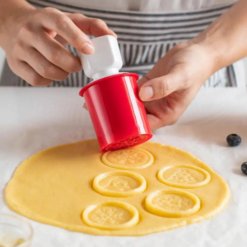 Набор рождественских штампов для печенья 6 стилей формы вырезания Плунжер