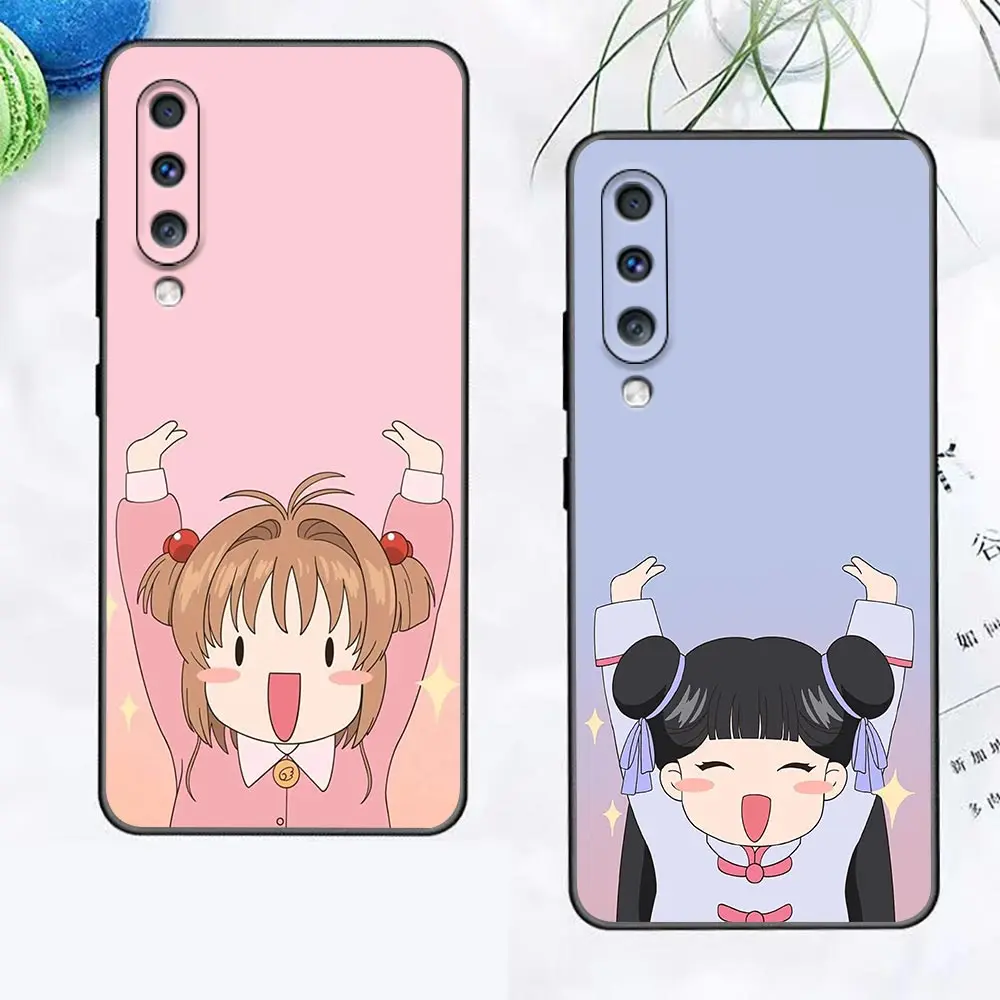 

Disney Cute Card Captor Sakura Case For Samsung Galaxy A90 A70s A70 A60 A50s A50 A40 A30s A30 A20e A20 A10s A10 Note 20 10 9 8