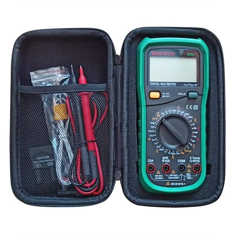

ZOPRORE Hard EVA Protect Box Storage Bag Carrying Cover Case for MASTECH MY62 MY64 Digital Multimeter