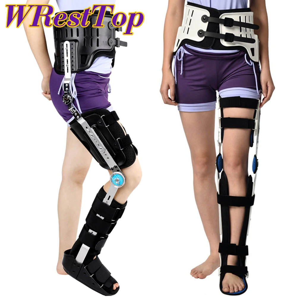 Коленный бандаж на лодыжку ортез для ног фиксированный ортопедический