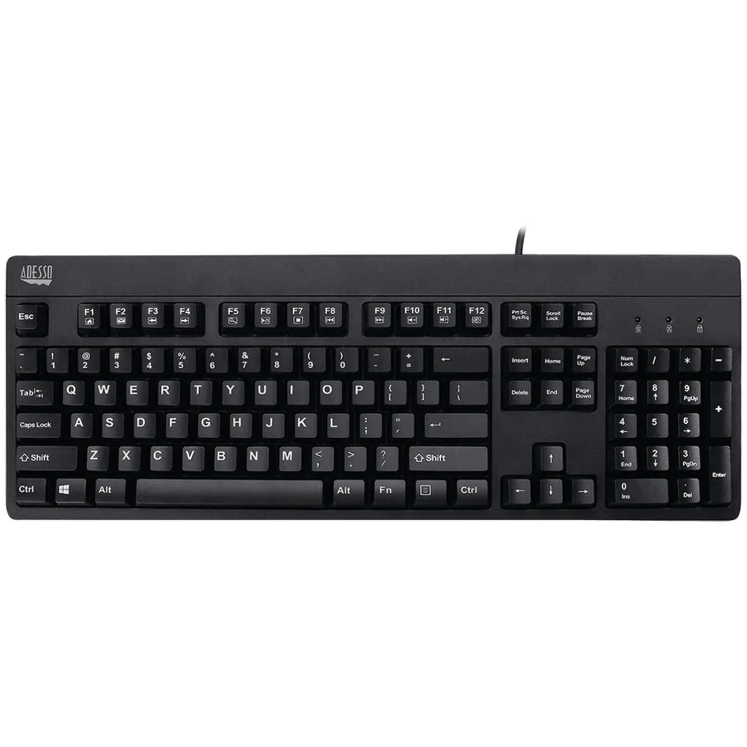 

AKB-630UB Antimicrob Waterproof Full Keyboard