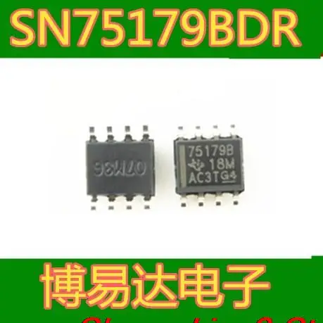 10 шт. Оригинальный запас 75179B SN75179BDR SN75179B SOP8