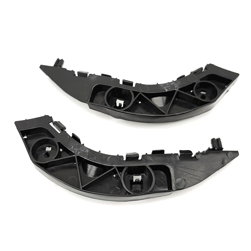

2pcs Car Front Bumper Fixing Bracket Black Replacement Accessories For Honda Civic 06-11 #71193-SNA-A02 High Quality