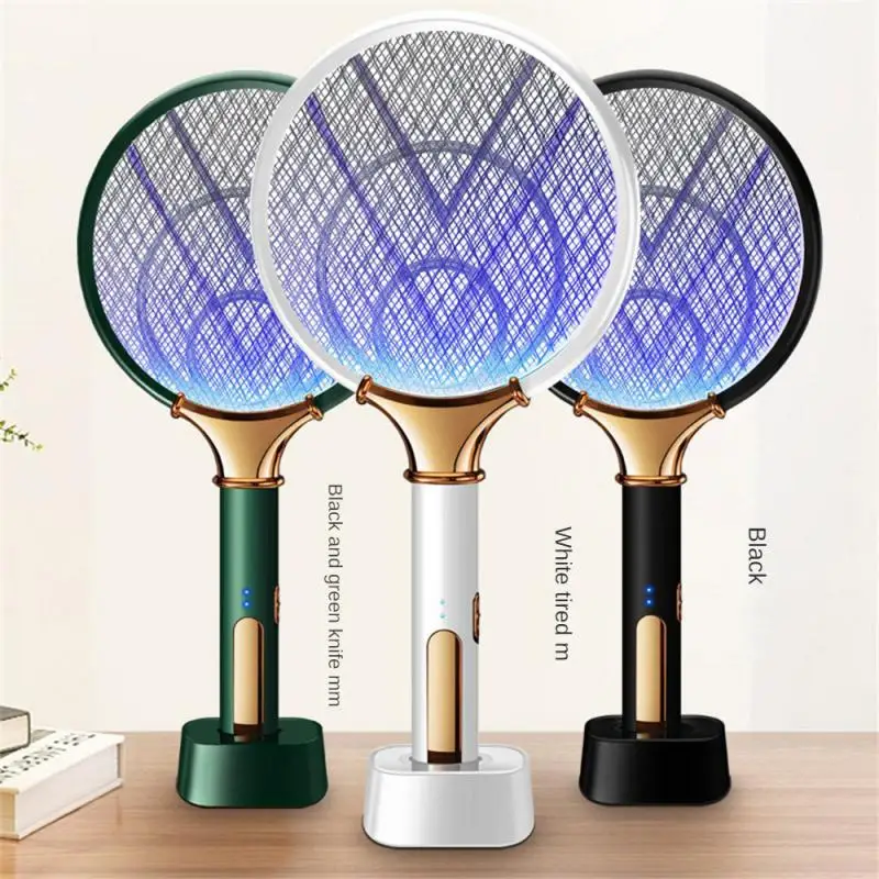 

Mosquito Killer Two-in-one Rechargeable Lithium Battery Physical Electric Mosquito Killer Racket Fly Swatter Repellent Lamp