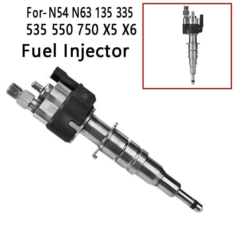

6 шт. Топливная форсунка, масляная Форсунка 13537585261 13537589048 13538616079 для двигателя BMW N54 N63 135 335 535 550 750 X5 X6