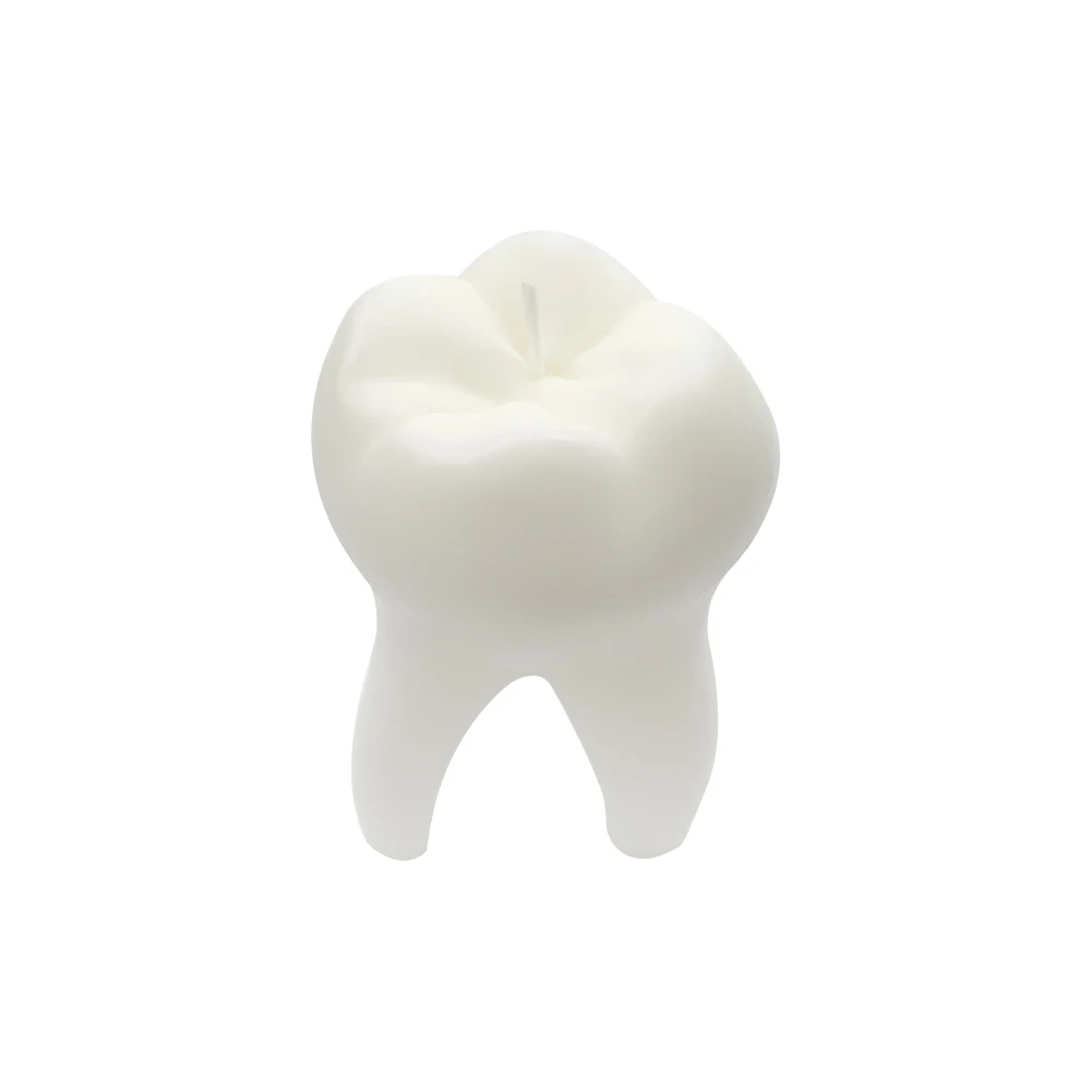 3D стоматологические подарки в форме зуба беспламенная форма для свечей имитация