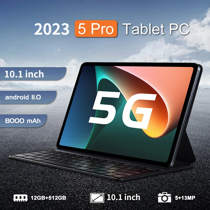 Новинка 2024, планшетофон, Android 12,0, планшет 5 Pro Max, 12 Гб + 512 ...