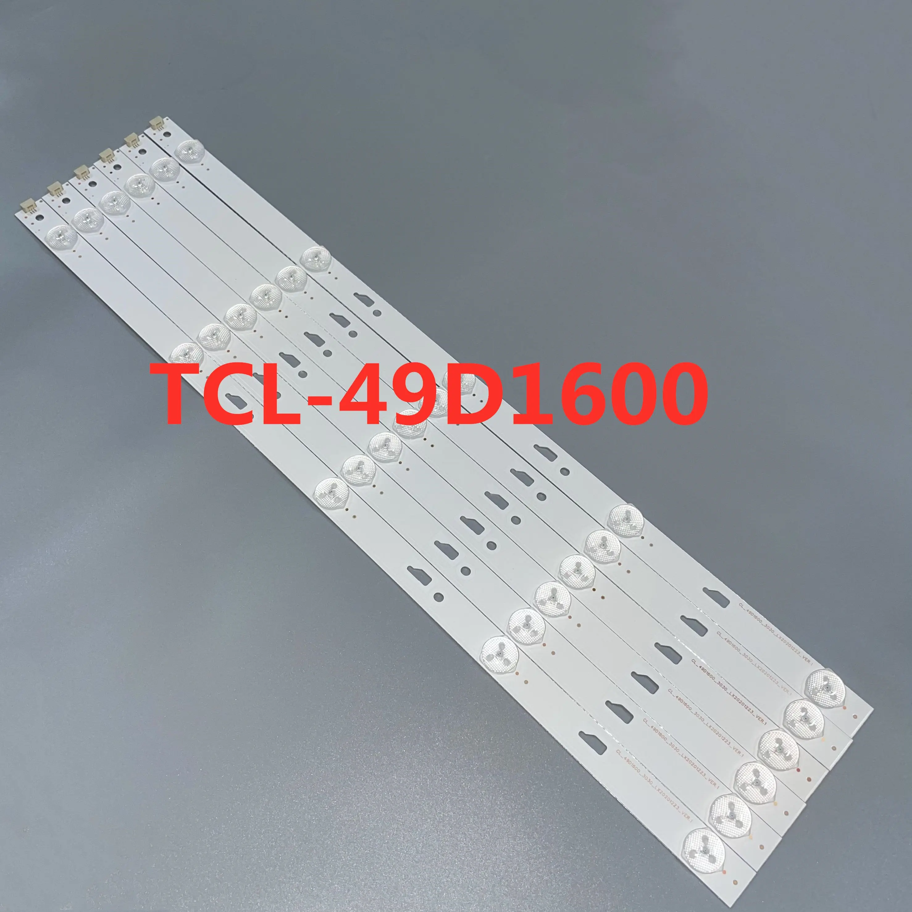 

40PCS/LOT LED STRIP 49U3600C 49U2200 49L26CNC 47.5CM 5LED 3V LCD Light Bar 4C-LB490T-TH7 TCL-49D1600-3030