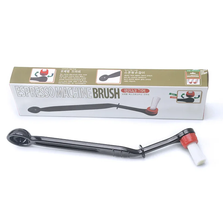 

Coffee machine cleaning brush, special filter head brush for elbow nylon machine head, special brush for cleaning and brewing
