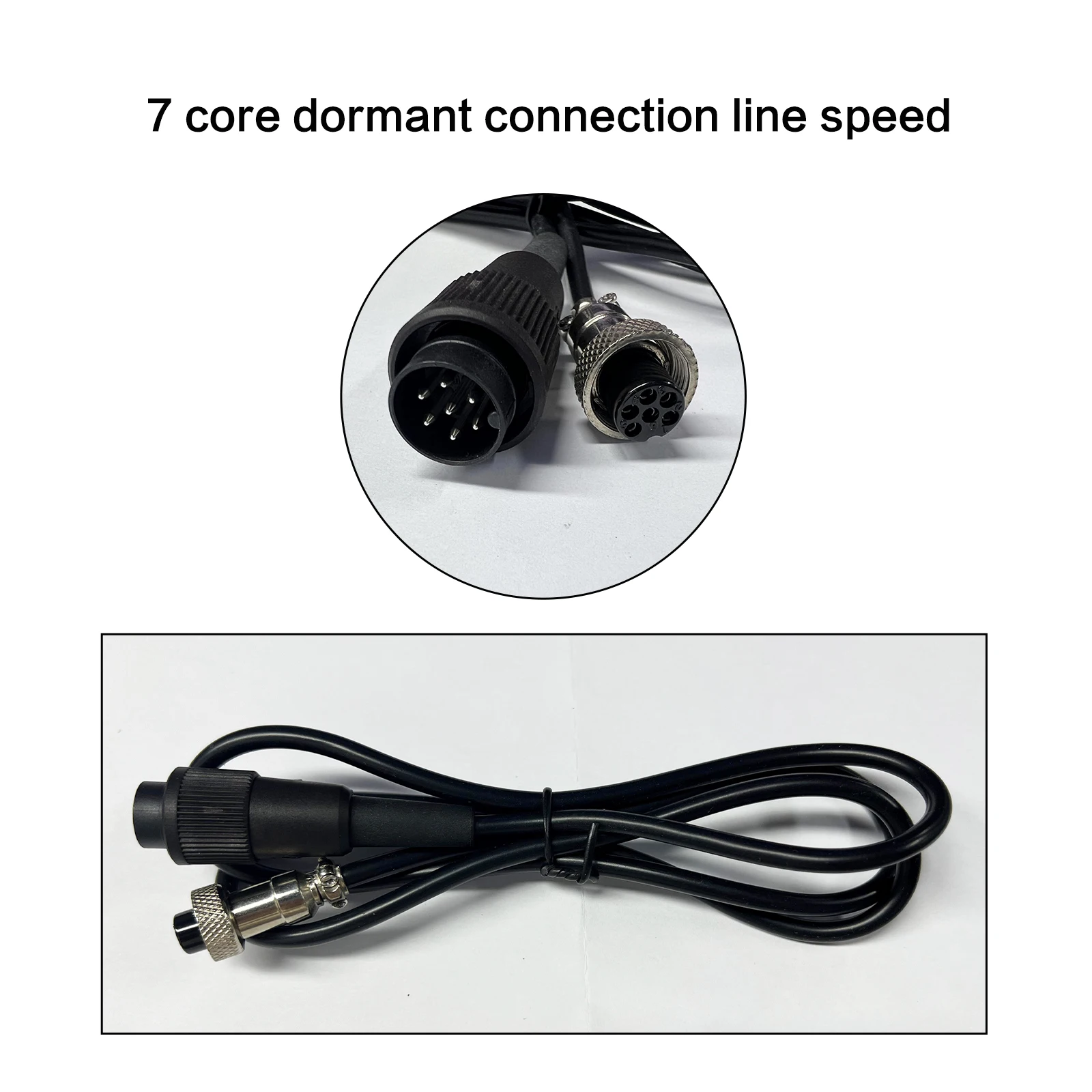 7-жильный спящий провод скорости подключения для паяльной станции i2C 3SCN, совместимый с базой упора RS200/RS300 7-жильный спящий провод скорости подключения для паяльной станции i2C 3SCN, совместимый с базой упора RS200/RS300