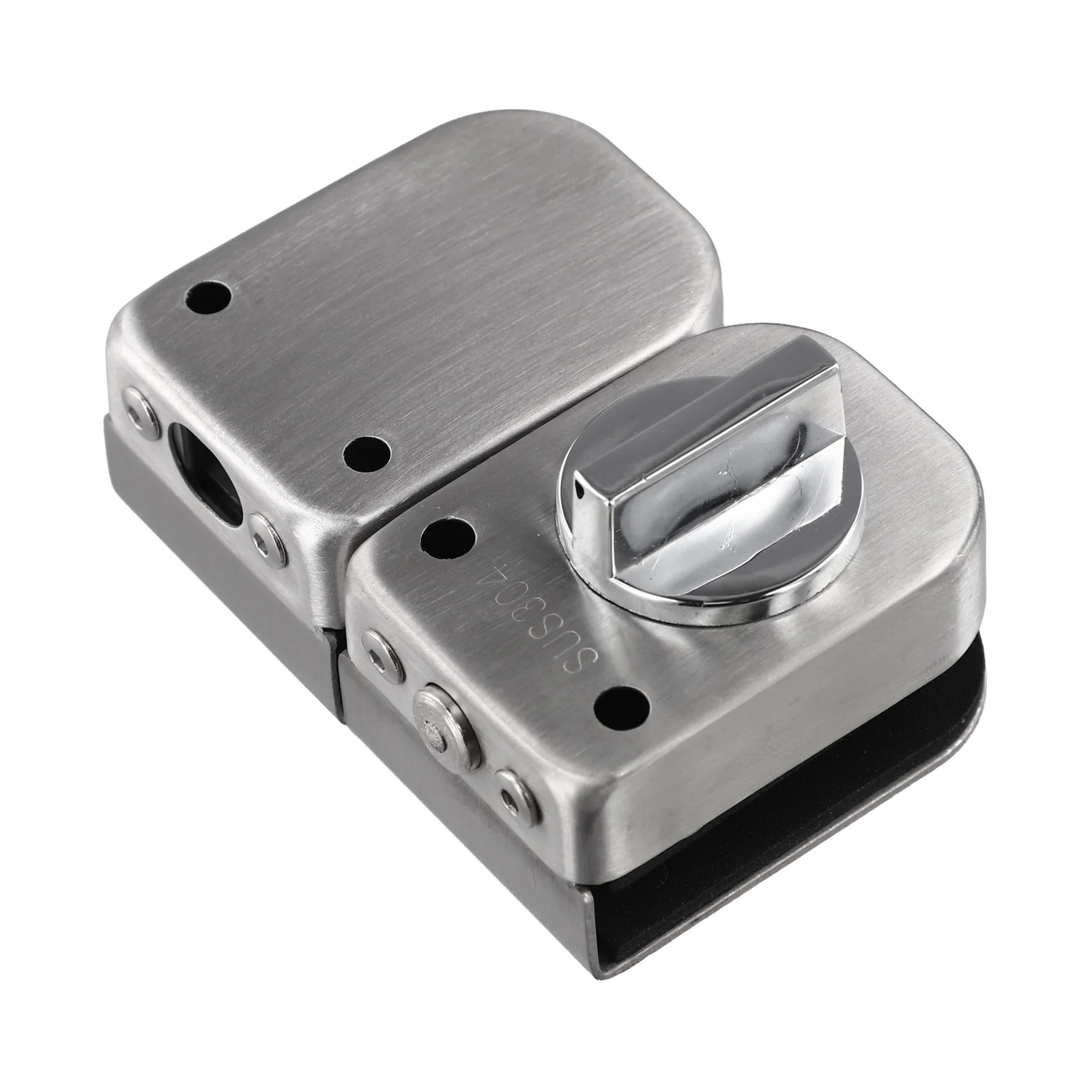 Замок для стеклянной двери Магазин Стеклянный замок Push-pull Двойной дверной