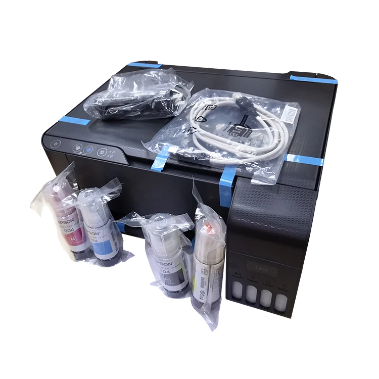 

Hot sale dye ink 4 colors continuous A4 Model 3 in one inkjet printer for EPSON L3100/ L3110/L3118/L3119/L3218/L3219