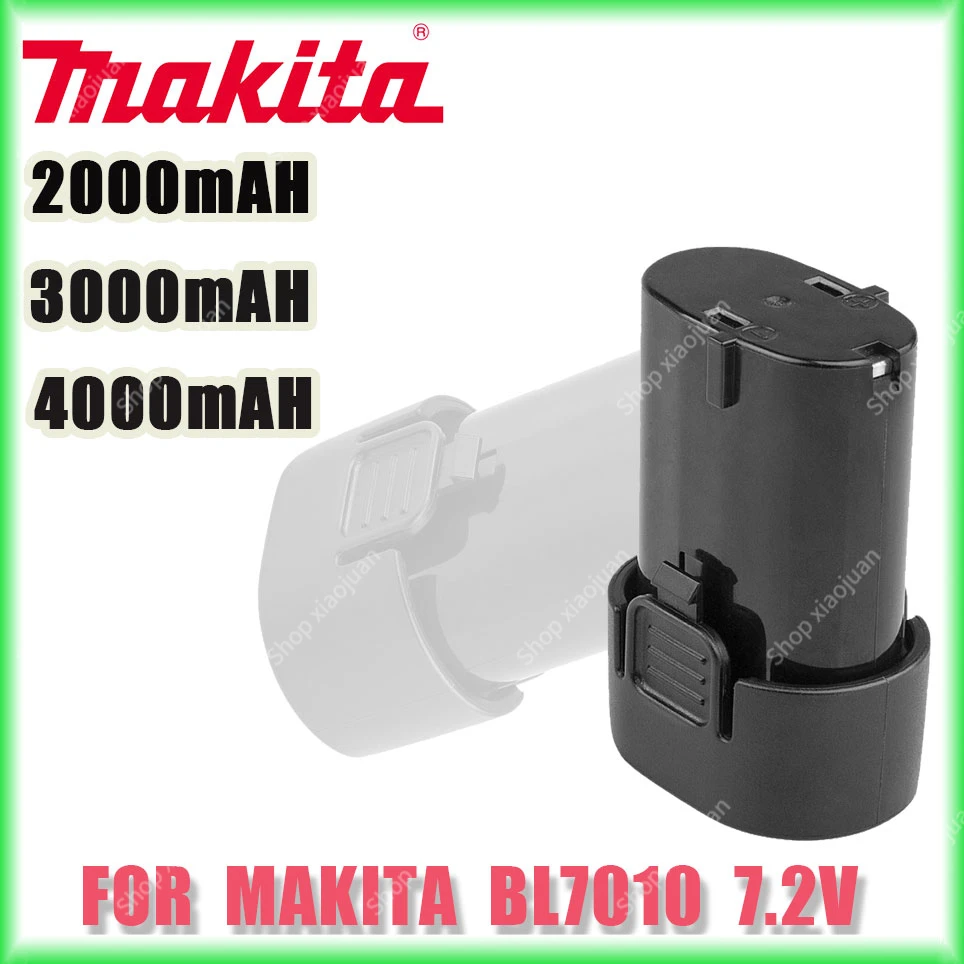 

Сменный литий-ионный аккумулятор BL7010 7,2 В 200 0 мАч/3000 мАч/4000 мАч для Makita 194355-4 TD020 TD020D TD020DS DF330D ML704 TD090D Tools