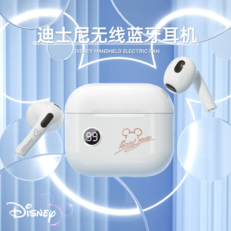 

Оригинальные наушники Bluetooth 5,1 студии Disney, беспроводные наушники-вкладыши с шумоподавлением, Звук Hi-Fi, спортивная водонепроницаемая гарниту...