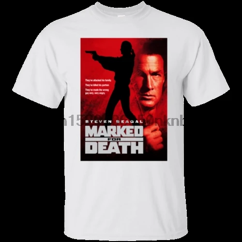 Футболка в стиле ретро Стивен Сегал 1920-х годов с героями фильма маркировка смерти