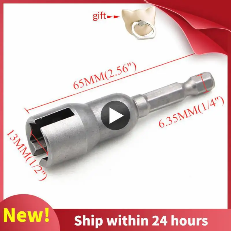 

NEW 1/4" Hex Electric Screwdriver Socket Wrench Power Drill Bits Hexagonal Bit Socket Sleeve 65mm Sockets Hand Tools