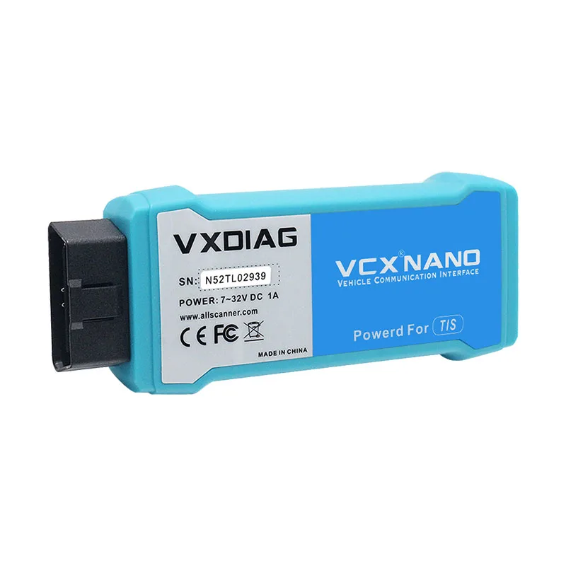 Диагностический кабель VXDIAG VCI J2534 OBD2 сканер VCX NANO для автомобилей Toyota