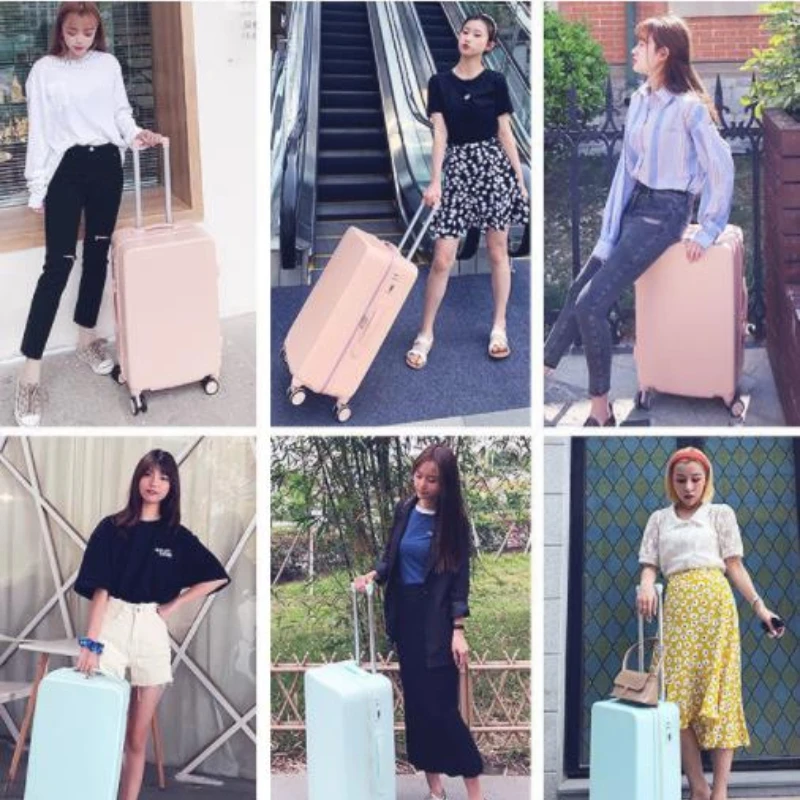Fashion 20-28 Inch Universal Wheel Men and Women Luggage Box Zipper Travel Suitcase Boarding Password Suitcase Carry on Luggage