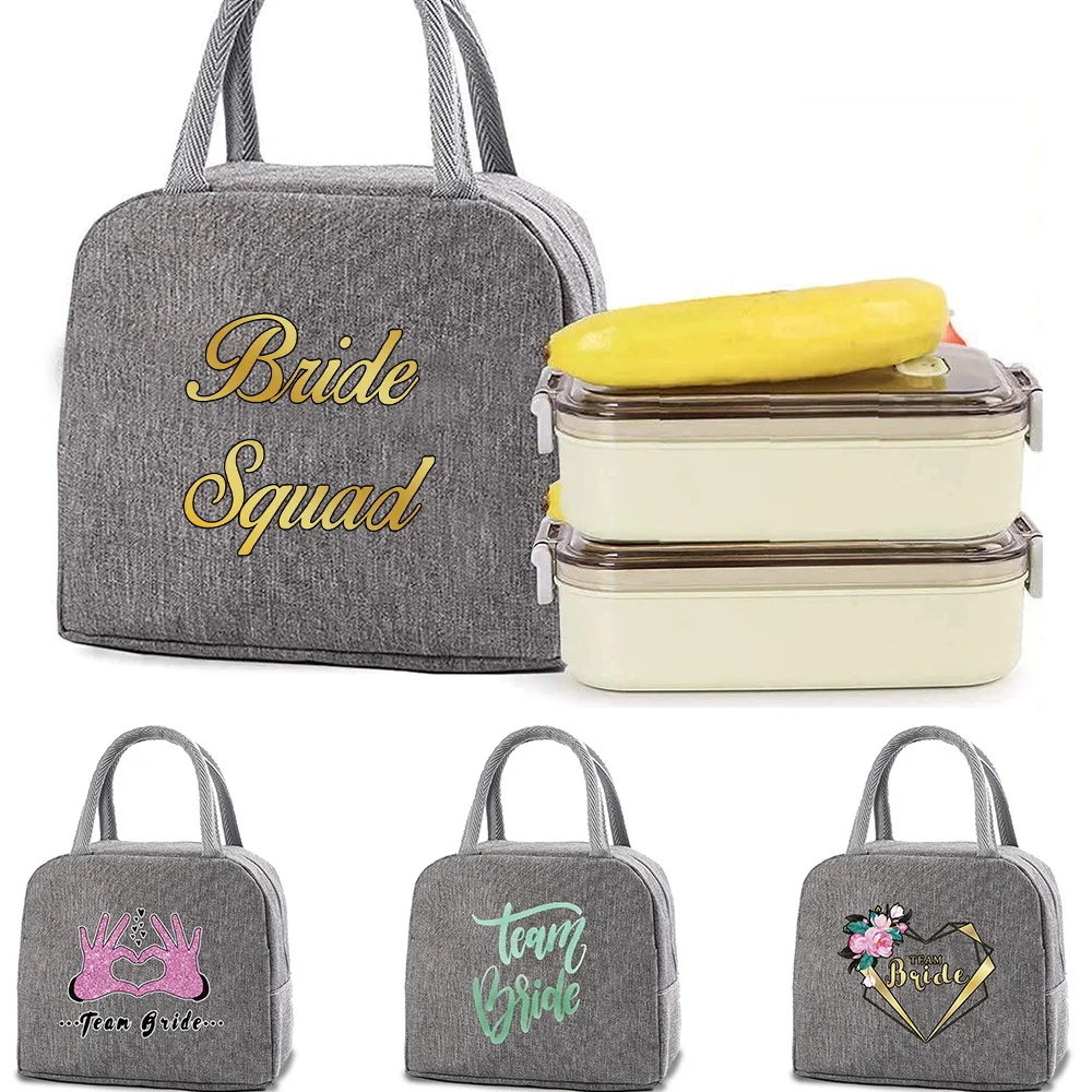 

Аксессуары для ланча для детей, Женская Изолированная охлаждающая Термосумка для еды, Холщовая Сумка для работы, школы, пикника, ужина