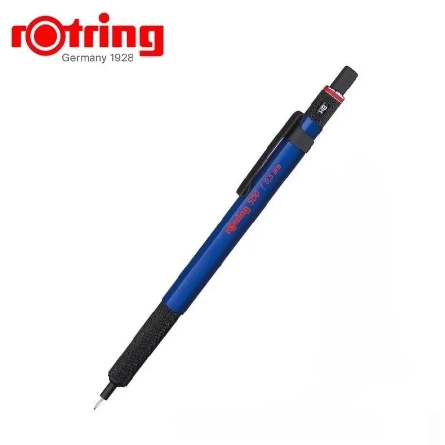 Фото Автоматический карандаш Rotring Red Ring 500, 0.5 мм – металлический инструмент для архитектурного дизайна, черчения и разработки чертежей, с низким центром утяжеления, идеальный подарок №2