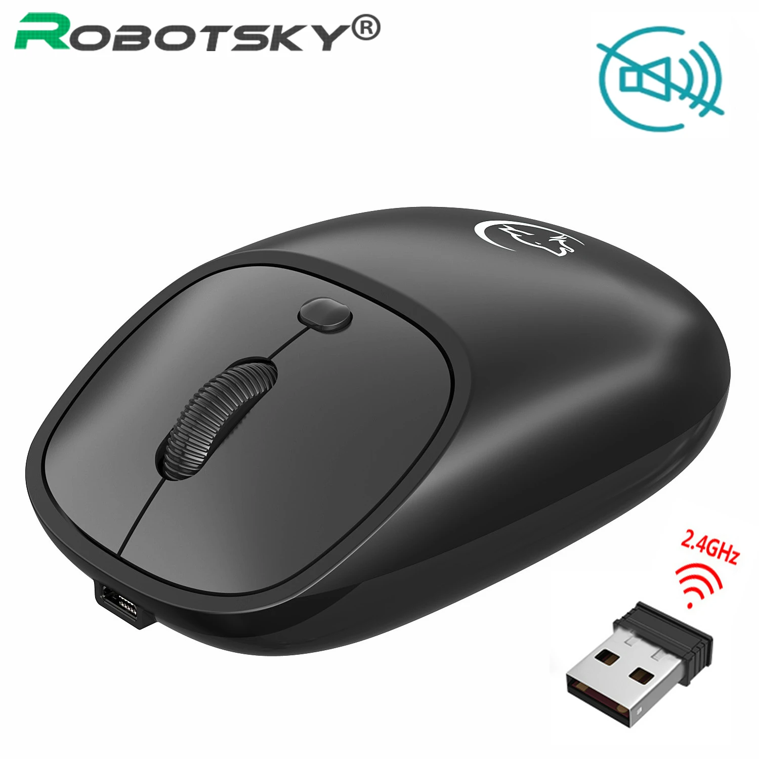 

Wireless Mouse USB Computer Mouse Silent Ergonomic Mouse 2400 DPI Optical Mause Gamer Noiseless Mice Wireless For PC Laptop
