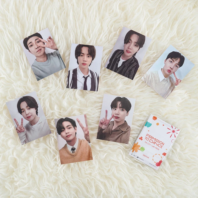 

Новые Bangtan Boys V JIMIN RM разрешение город Лас Вегас те же фотокарты PTD отель ломо карты для заметок Премиум фотографии карты