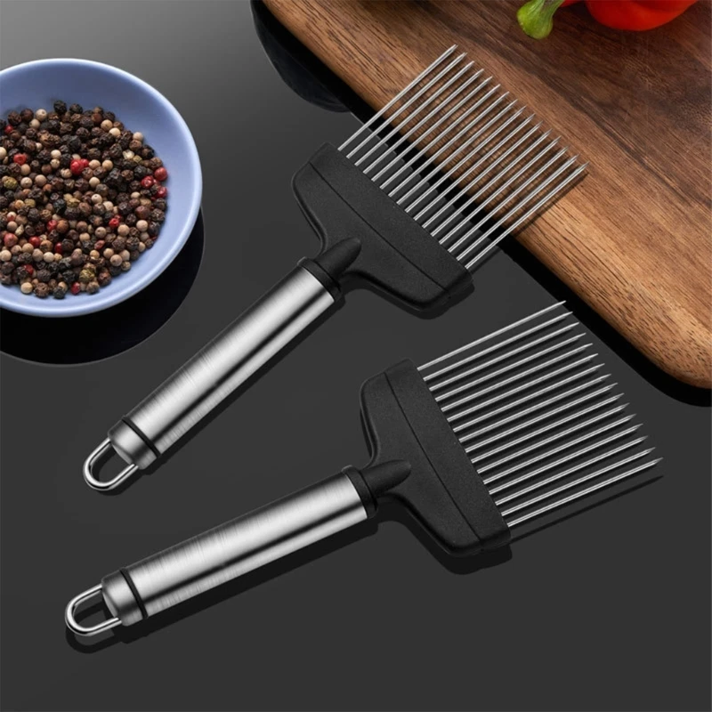 Удобный инструмент для резки лука хорошее качество устройство нарезки стальная